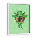 Tilly la gata vaquera tortuga - Anyone Can Yeehaw | Cuadro decorativo de Canvas Lab