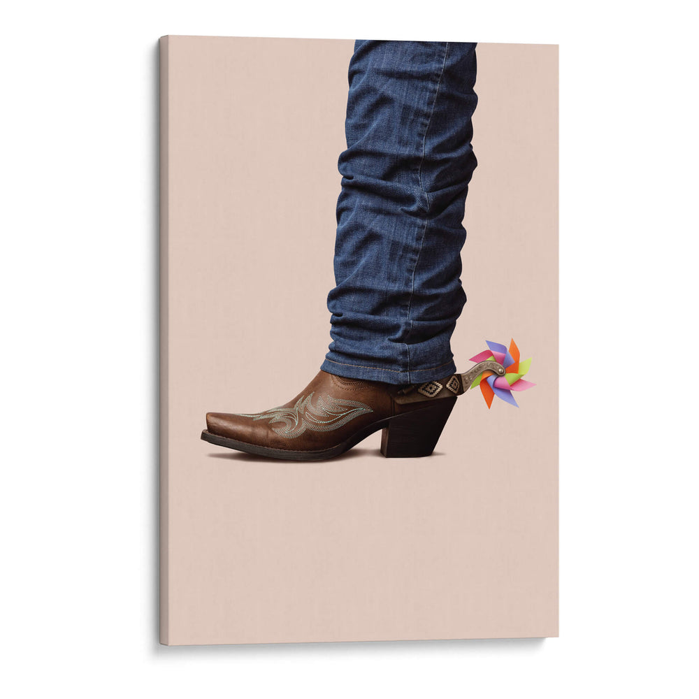Vaquero no serio - Artem Pozdniakov | Cuadro decorativo de Canvas Lab