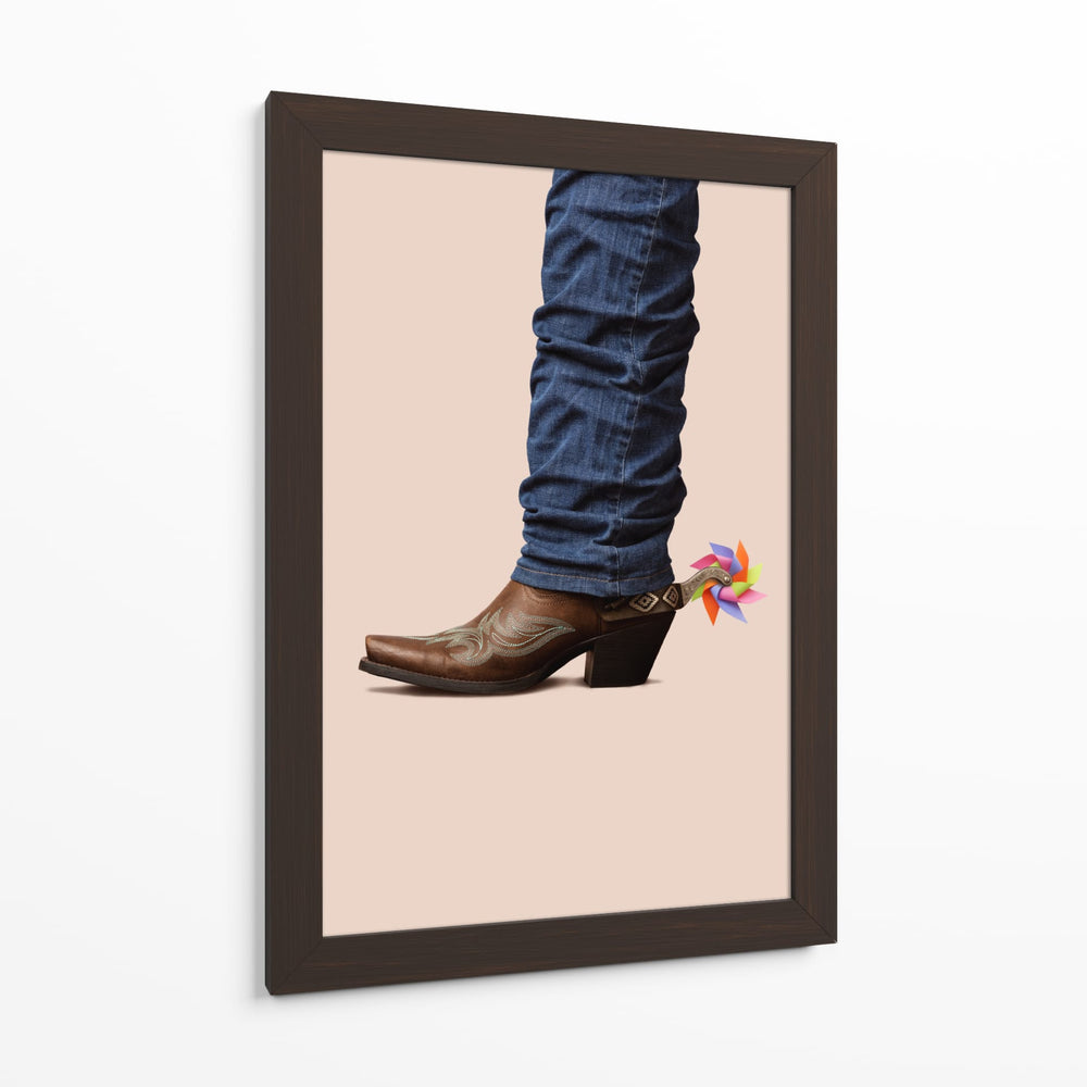 Vaquero no serio, Vertical - Artem Pozdniakov | Cuadro decorativo de Canvas Lab