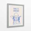 Cool it, Cowboy azul - Tara Royle | Cuadro decorativo de Canvas Lab