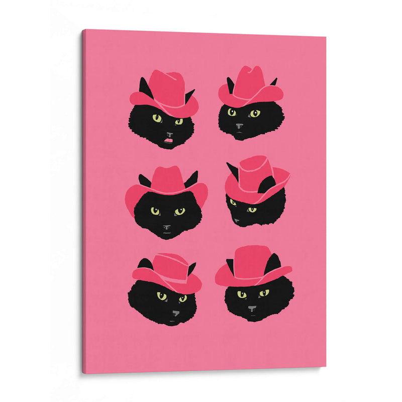 Marcy la Gata Vaquera - Anyone Can Yeehaw | Cuadro decorativo de Canvas Lab