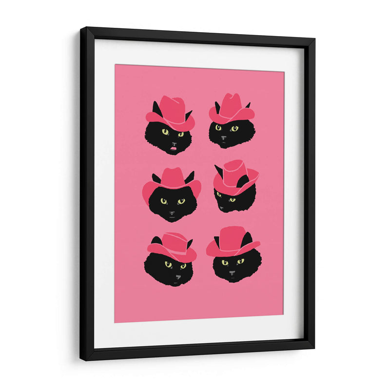 Marcy la Gata Vaquera - Anyone Can Yeehaw | Cuadro decorativo de Canvas Lab