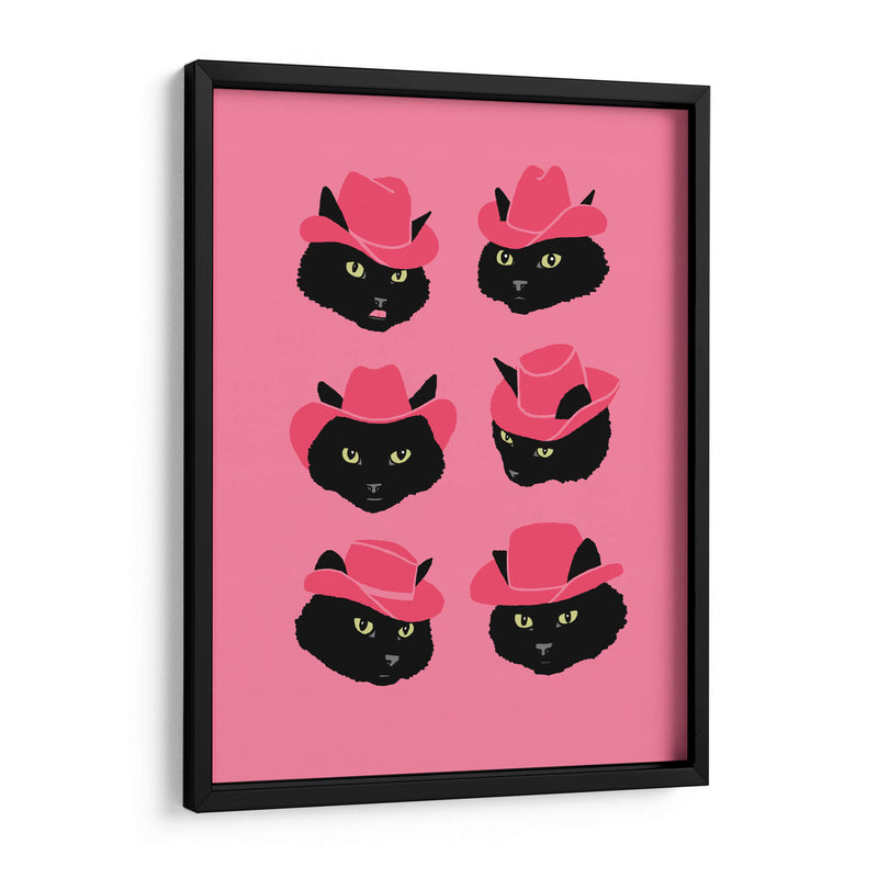 Marcy la Gata Vaquera - Anyone Can Yeehaw | Cuadro decorativo de Canvas Lab