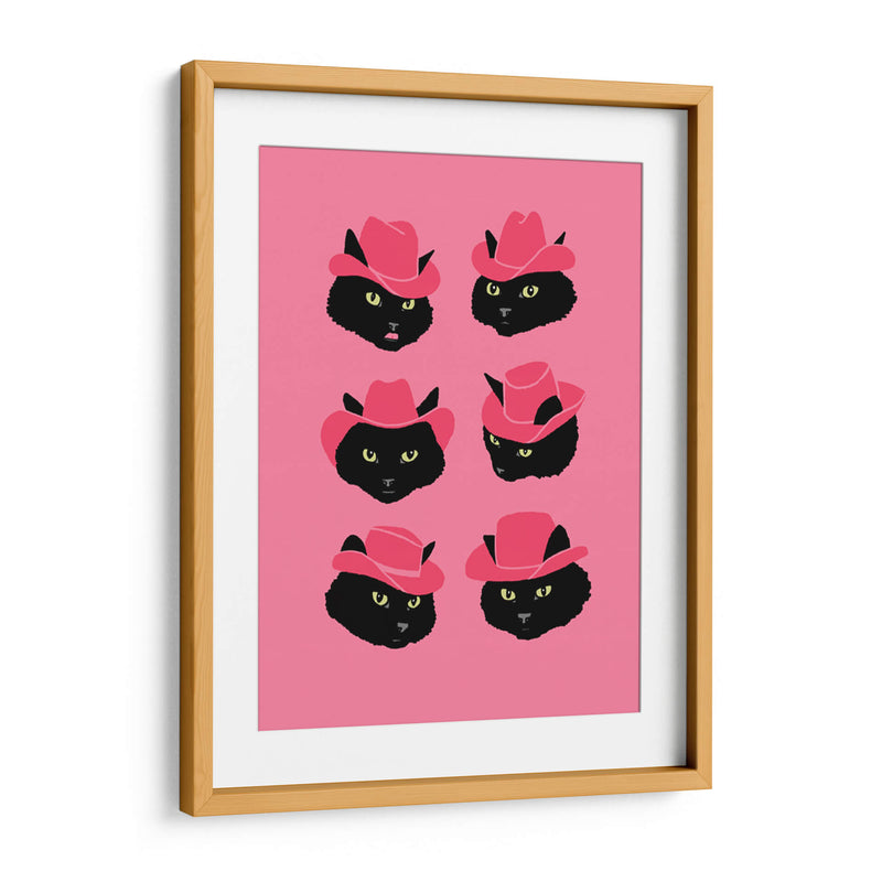 Marcy la Gata Vaquera - Anyone Can Yeehaw | Cuadro decorativo de Canvas Lab