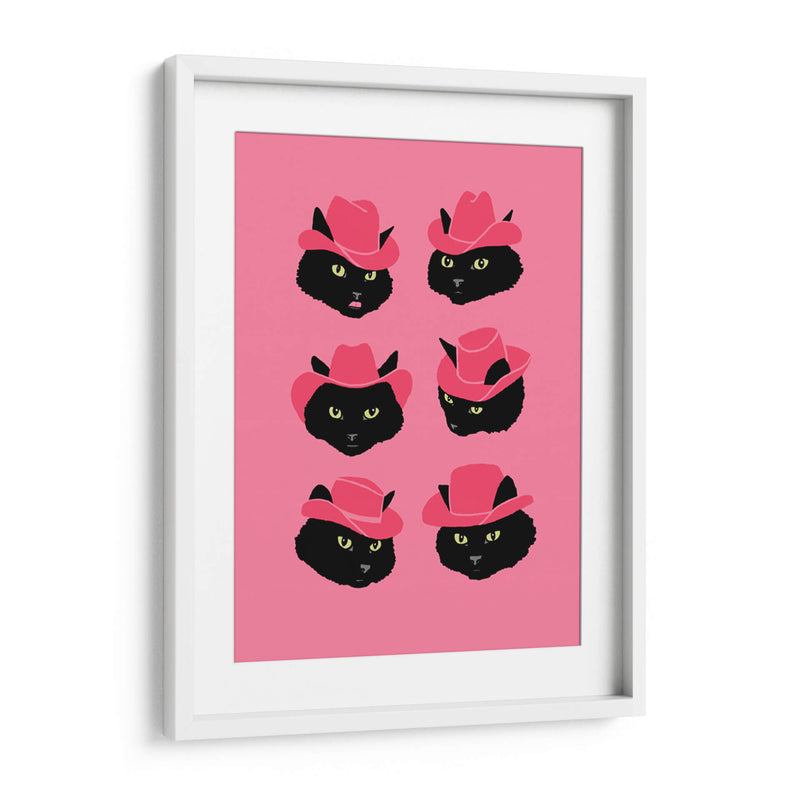 Marcy la Gata Vaquera - Anyone Can Yeehaw | Cuadro decorativo de Canvas Lab