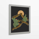 Montaña Rocosa y Cactus - Nikita Jariwala | Cuadro decorativo de Canvas Lab
