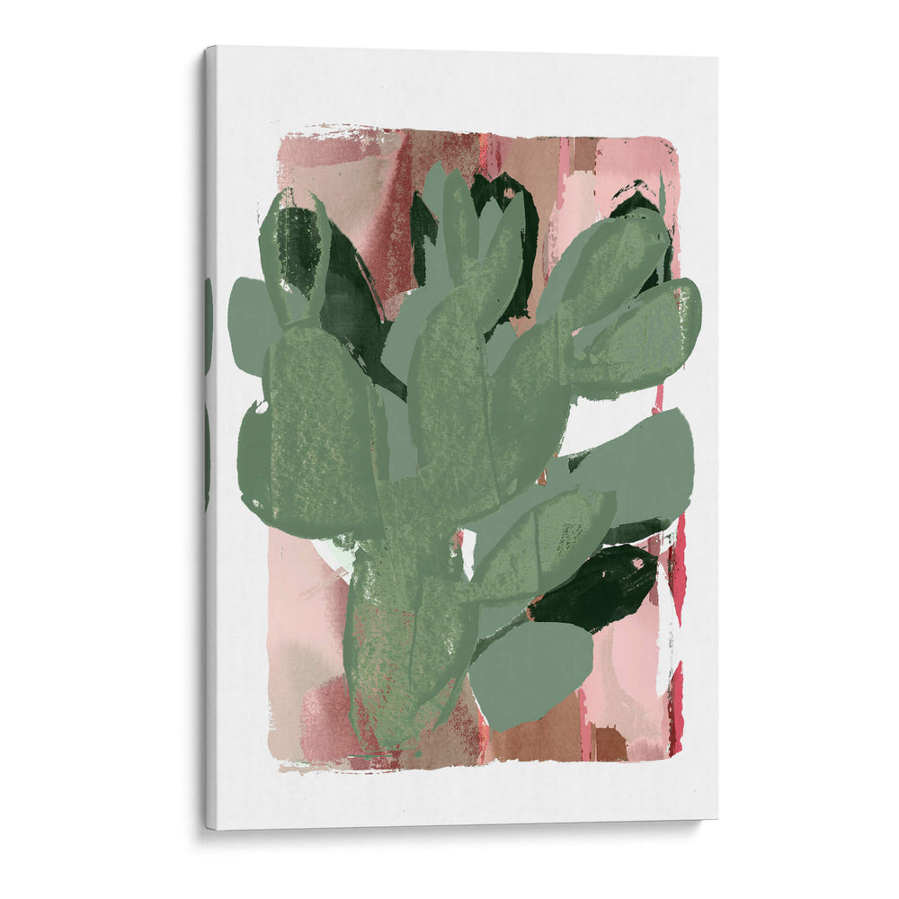 Cactus Verde Rosa 3 - casa cartissi | Cuadro decorativo de Canvas Lab