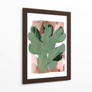 Cactus Verde Rosa 3 - casa cartissi | Cuadro decorativo de Canvas Lab