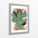 Cactus Verde Rosa 3 - casa cartissi | Cuadro decorativo de Canvas Lab