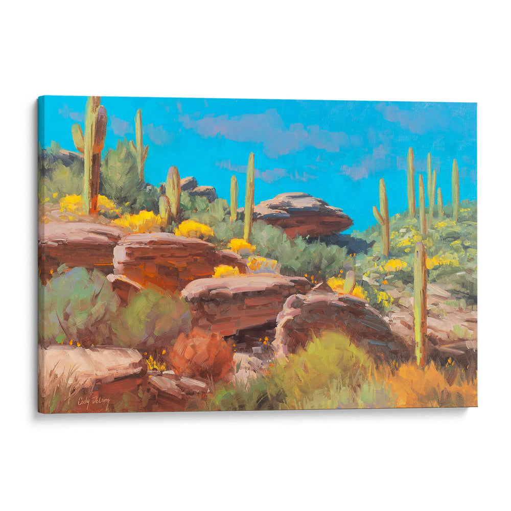 Escena del desierto floreciendo - Cody DeLong | Cuadro decorativo de Canvas Lab
