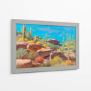 Escena del desierto floreciendo - Cody DeLong | Cuadro decorativo de Canvas Lab