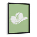 Sombrero vaquero verde salvia - Jolly and Dash | Cuadro decorativo de Canvas Lab