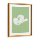 Sombrero vaquero verde salvia - Jolly and Dash | Cuadro decorativo de Canvas Lab