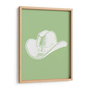 Sombrero vaquero verde salvia - Jolly and Dash | Cuadro decorativo de Canvas Lab