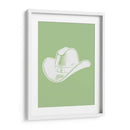 Sombrero vaquero verde salvia - Jolly and Dash | Cuadro decorativo de Canvas Lab
