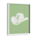 Sombrero vaquero verde salvia - Jolly and Dash | Cuadro decorativo de Canvas Lab