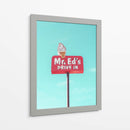 Letrero Antiguo de Mr. Ed's Drive In en Urbana, Misuri, EE. UU. - Tom Windeknecht | Cuadro decorativo de Canvas Lab