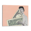 Abrazo en Efectivo - Rankin Willard | Cuadro decorativo de Canvas Lab