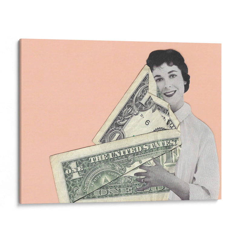 Abrazo en Efectivo - Rankin Willard | Cuadro decorativo de Canvas Lab