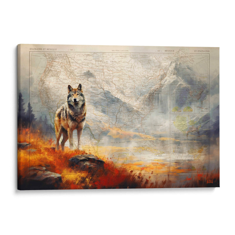 Valle del lobo - thomas chedeville | Cuadro decorativo de Canvas Lab