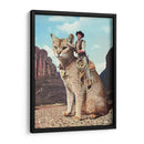 Gato llanero solitario - Vertigo Artography | Cuadro decorativo de Canvas Lab