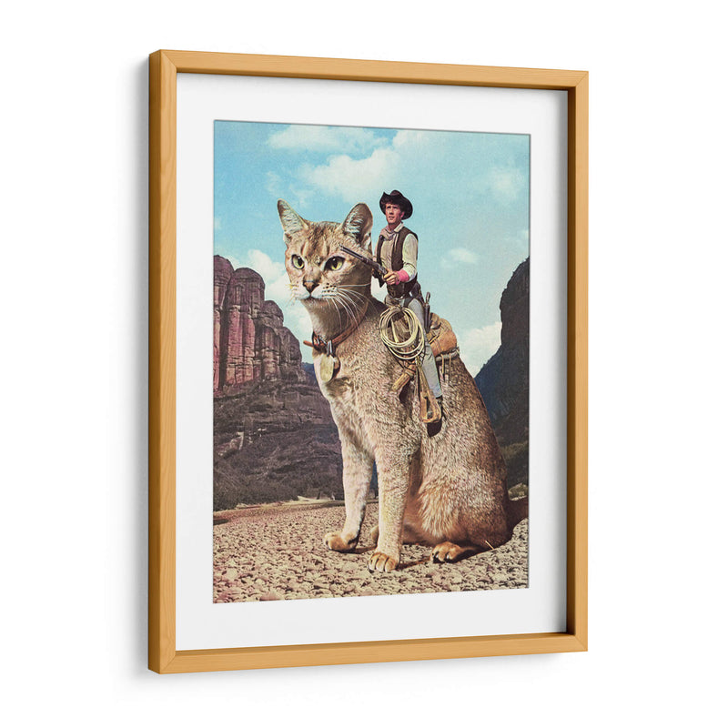 Gato llanero solitario - Vertigo Artography | Cuadro decorativo de Canvas Lab