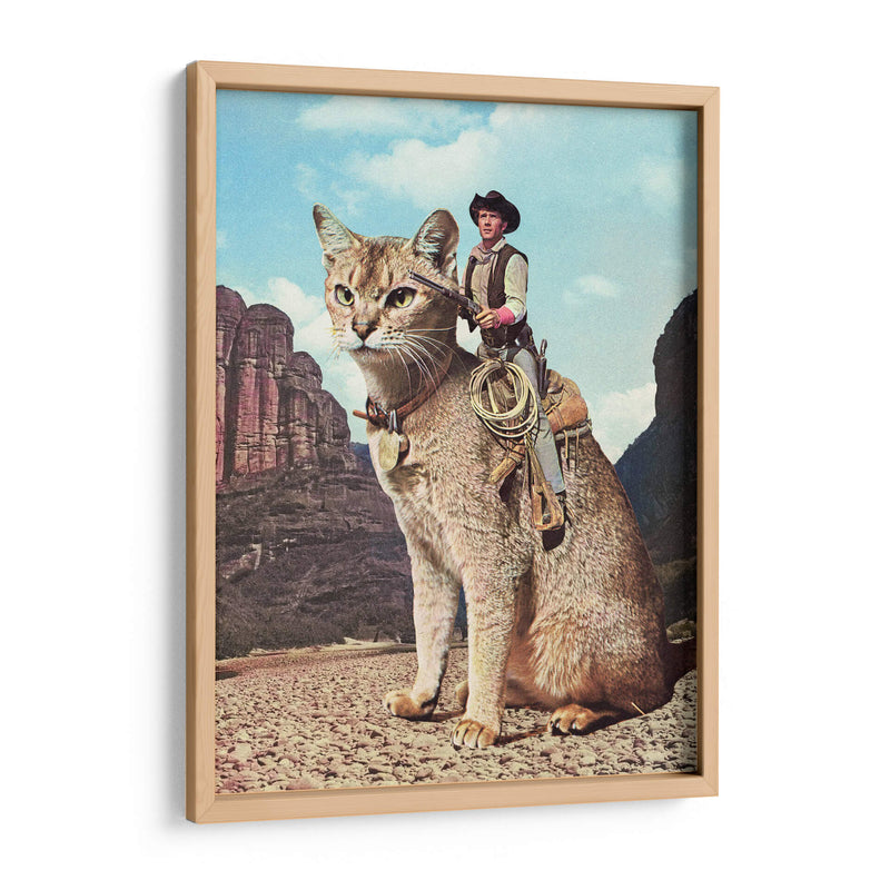 Gato llanero solitario - Vertigo Artography | Cuadro decorativo de Canvas Lab