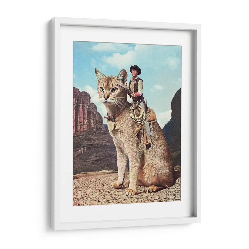 Gato llanero solitario - Vertigo Artography | Cuadro decorativo de Canvas Lab