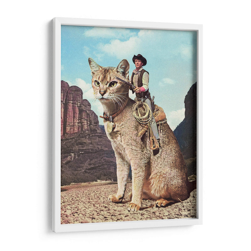 Gato llanero solitario - Vertigo Artography | Cuadro decorativo de Canvas Lab