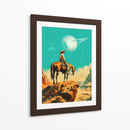 Un Astronauta Occidental - Taudalpoi | Cuadro decorativo de Canvas Lab