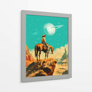 Un Astronauta Occidental - Taudalpoi | Cuadro decorativo de Canvas Lab