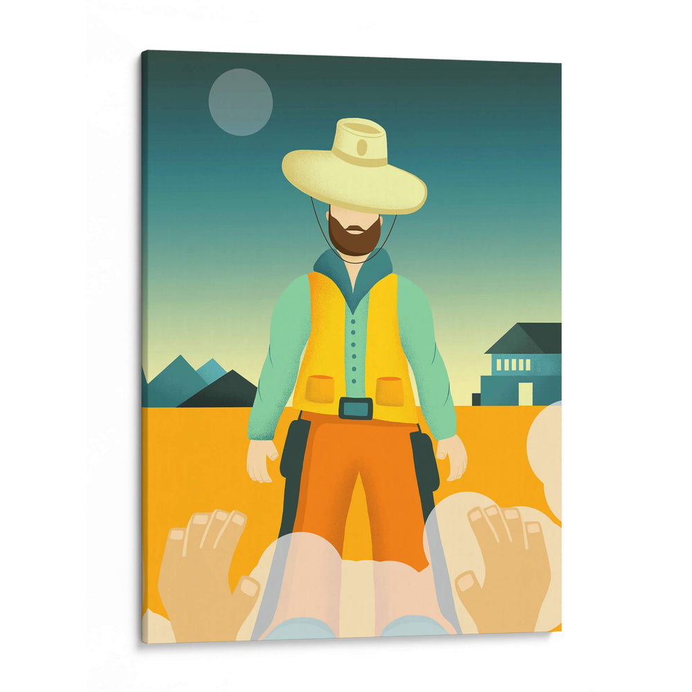 El vaquero - Magdalena Herichova | Cuadro decorativo de Canvas Lab
