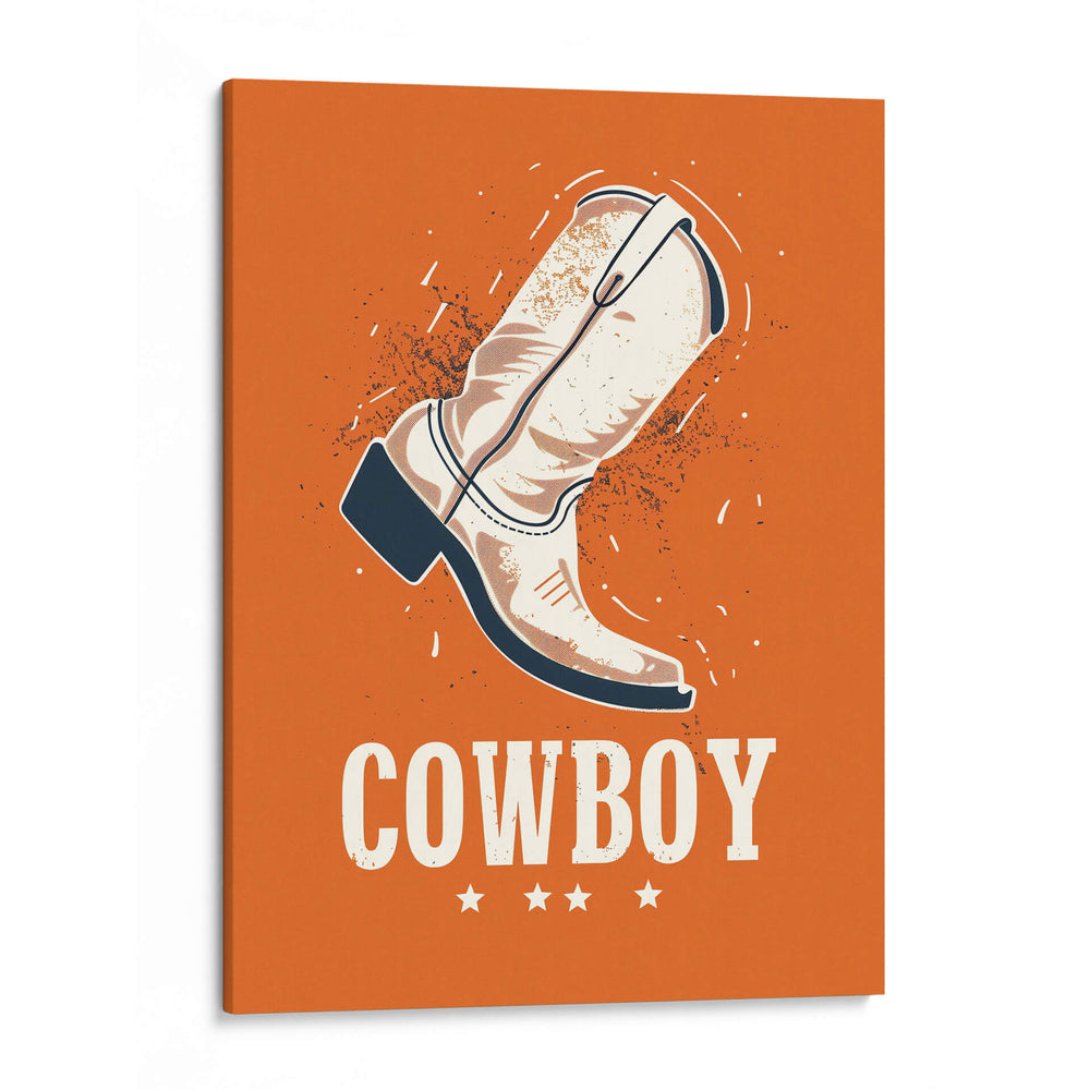 Botas Cowboy Vintage - Fluidys | Cuadro decorativo de Canvas Lab