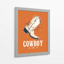 Botas Cowboy Vintage - Fluidys | Cuadro decorativo de Canvas Lab