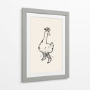 Pato con botas vaqueras - Tara Royle | Cuadro decorativo de Canvas Lab