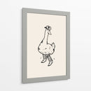 Pato con botas vaqueras - Tara Royle | Cuadro decorativo de Canvas Lab