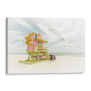 MIAMI BEACH Estilo Vintage de Florida - Melanie Viola | Cuadro decorativo de Canvas Lab