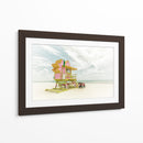 MIAMI BEACH Estilo Vintage de Florida - Melanie Viola | Cuadro decorativo de Canvas Lab