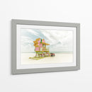 MIAMI BEACH Estilo Vintage de Florida - Melanie Viola | Cuadro decorativo de Canvas Lab