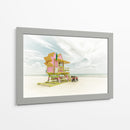 MIAMI BEACH Estilo Vintage de Florida - Melanie Viola | Cuadro decorativo de Canvas Lab