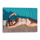 Junto a la Piscina - Colin Dixon | Cuadro decorativo de Canvas Lab