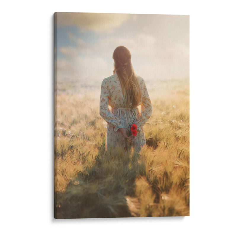 Amapolas y la Niña - Ildiko Neer | Cuadro decorativo de Canvas Lab