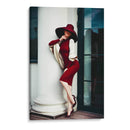 Elegancia en Carmesí - Ruslan Bolgov | Cuadro decorativo de Canvas Lab