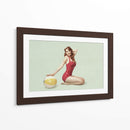 Pin-up De Playa - Bart Peeters | Cuadro decorativo de Canvas Lab