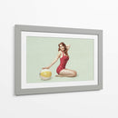 Pin-up De Playa - Bart Peeters | Cuadro decorativo de Canvas Lab