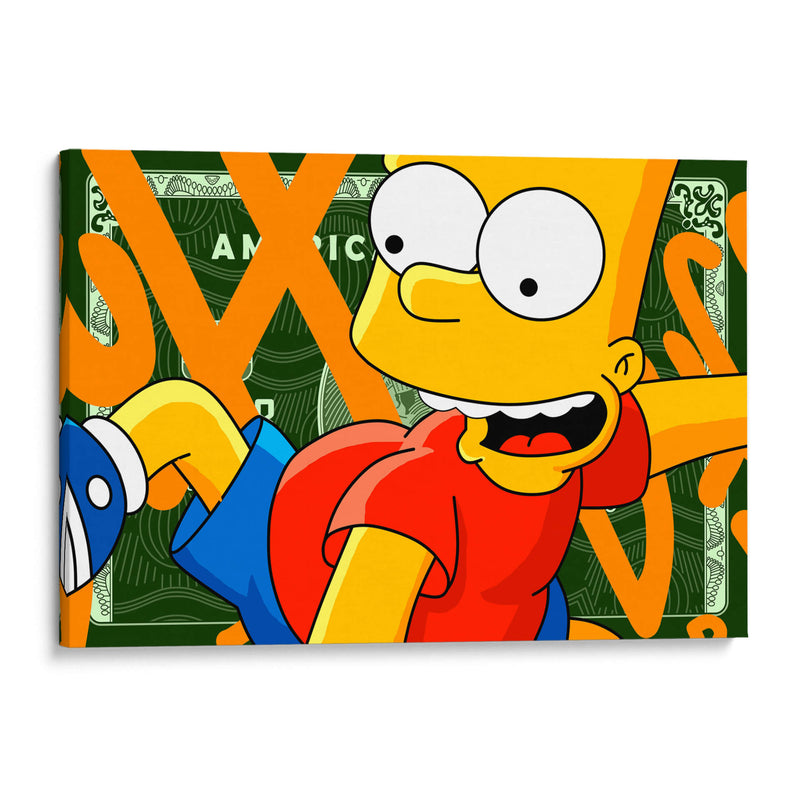 Bart Amex 0 - Khevth Art | Cuadro decorativo de Canvas Lab