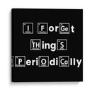 Yo olvido cosas periodicamente - Roge I. Luis | Cuadro decorativo de Canvas Lab