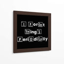 Yo olvido cosas periodicamente - Roge I. Luis | Cuadro decorativo de Canvas Lab