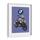BMW G310GS motorcycle - Vicky Hanggara | Cuadro decorativo de Canvas Lab
