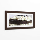 Pastel de chocolate con frutos y crema batida 1 - mem | Cuadro decorativo de Canvas Lab